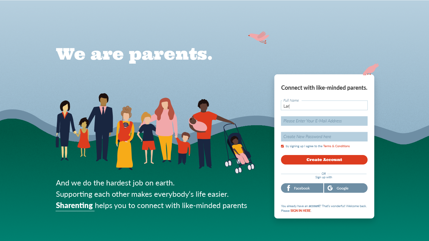 Landing Page