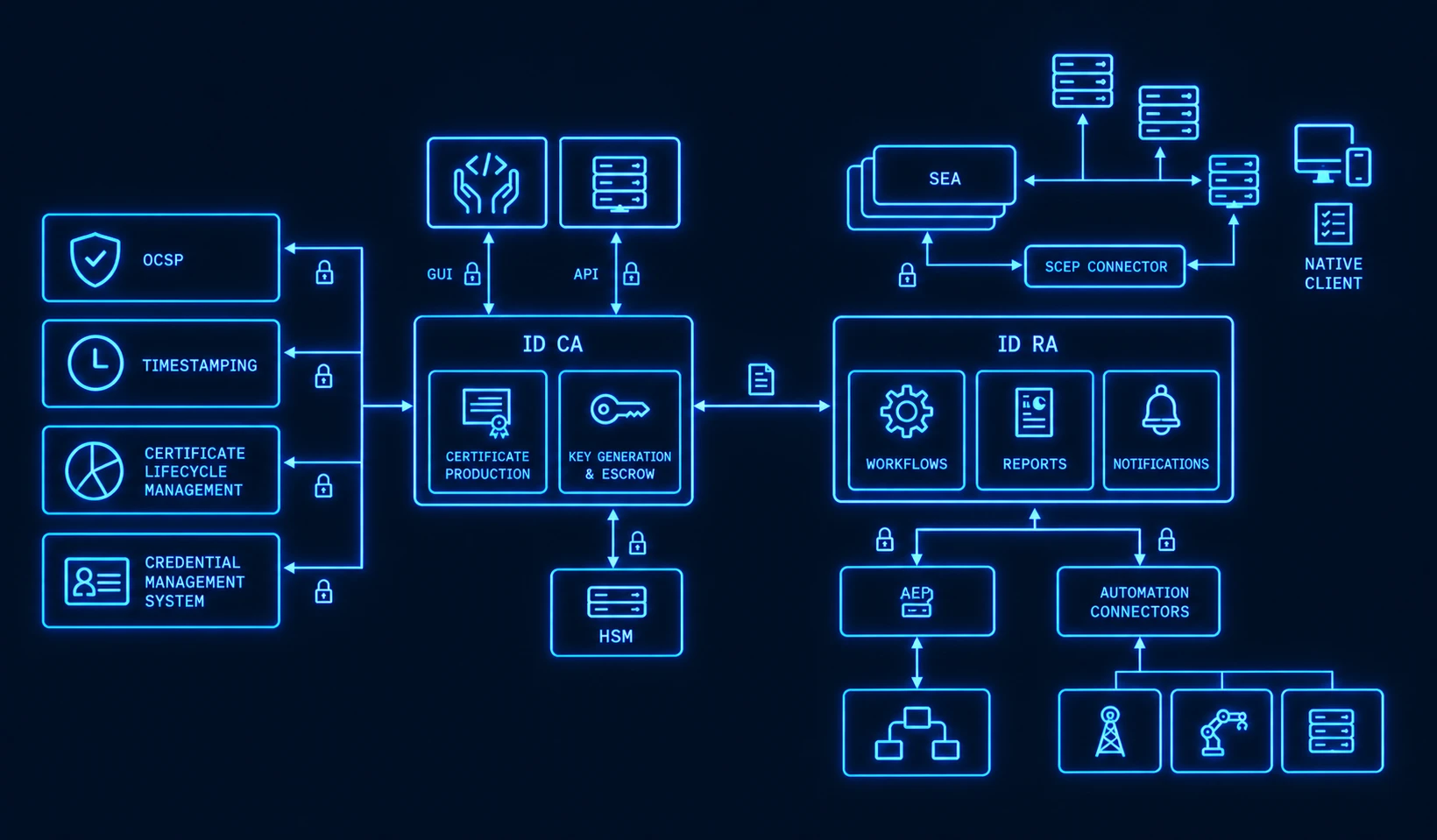 Turning usability into a competitive differentiator for a market-leading PKI management tool.